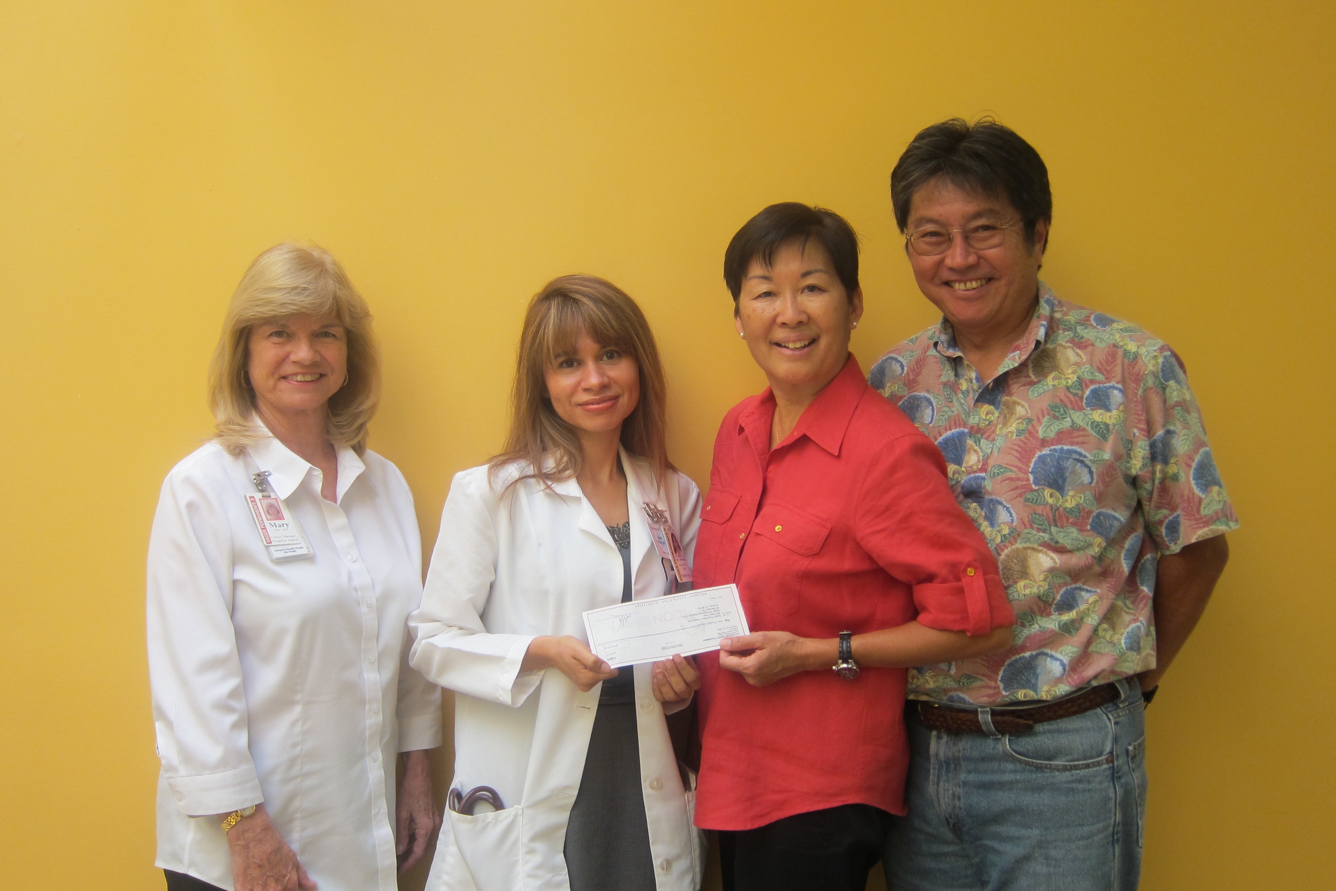 Hawaii Ahe Kaiser Foundation Receives Donation from Kurt Suzuki Family  Foundation