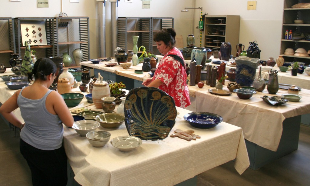 WCC Ceramics Club Pottery sale