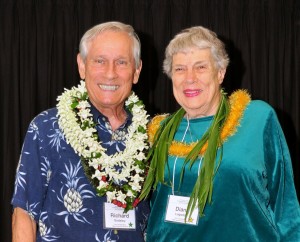Winners of Outstanding Older Americans: Richard Endsley & Diane Logsdon Photo courtesy of County of Maui by Ryan Piros