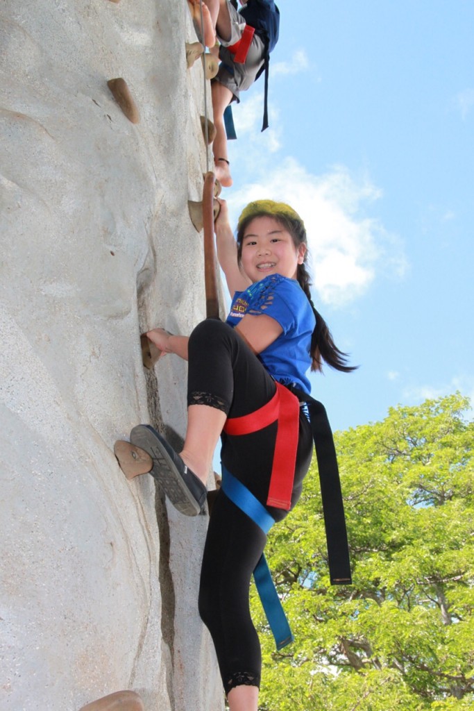 Hanahauoli climbing wall courtesy Randy Brandt