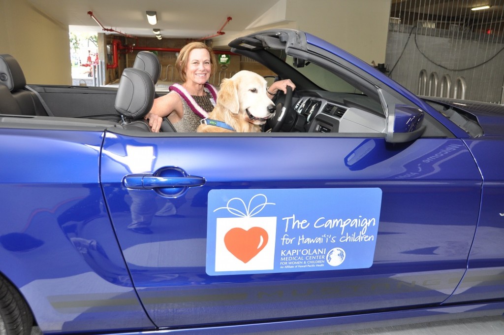 KMCWC CEO Martha Smith and Tucker in Ford