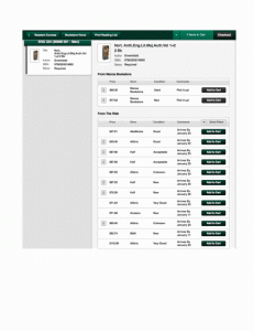 A sample textbook price comparison page from the UH Mānoa Bookstore website shows cost for a two-volume Norton Anthology textbook: a $66 used book immediately available at the Bookstore vs. online prices, most higher, for books which would not arrive for several weeks.  http://hawaii-manoa.verbacompare.com/comparison?id=4167479.