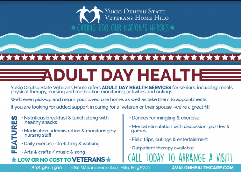 Hawaii Ahe Yukio Okutsu State Veterans Home Launches Low to NoCost