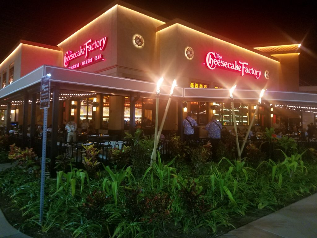 Hawaii Ahe Cheesecake Factory Kapolei Readies for Grand Opening on
