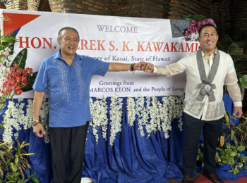 Mayor Kawakami completes successful Sister City, business development visit to Philippines