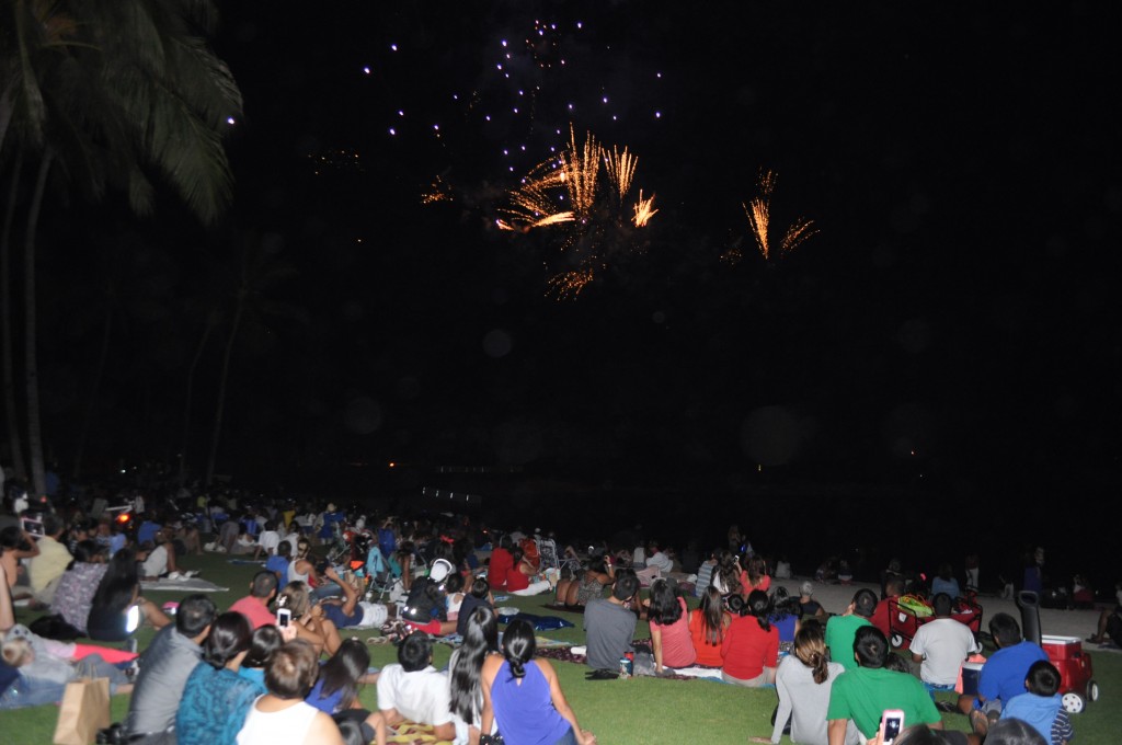 Hawaii Ahe Ko'Olina Celebrates 4th of July with Spectacular Aerial