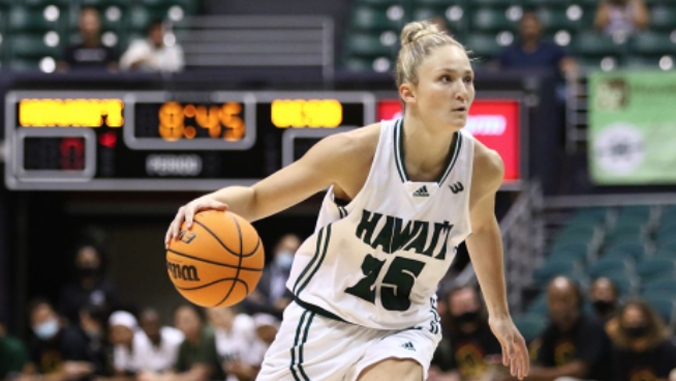 Hawaii Ahe UH star Amy Atwell selected by the Los Angeles Sparks in