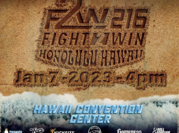 Fight 2 Win Jiu Jitsu returns to Honolulu for F2W 216 on Saturday, Jan. 7th at Hawaii Convention Center