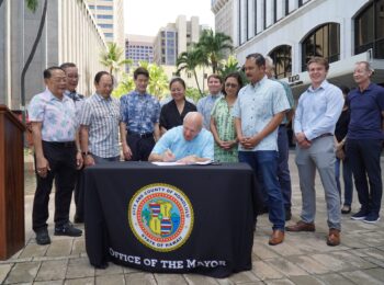 Mayor Blangiardi signs Bill 51 establishing Downtown Honolulu Business Improvement District